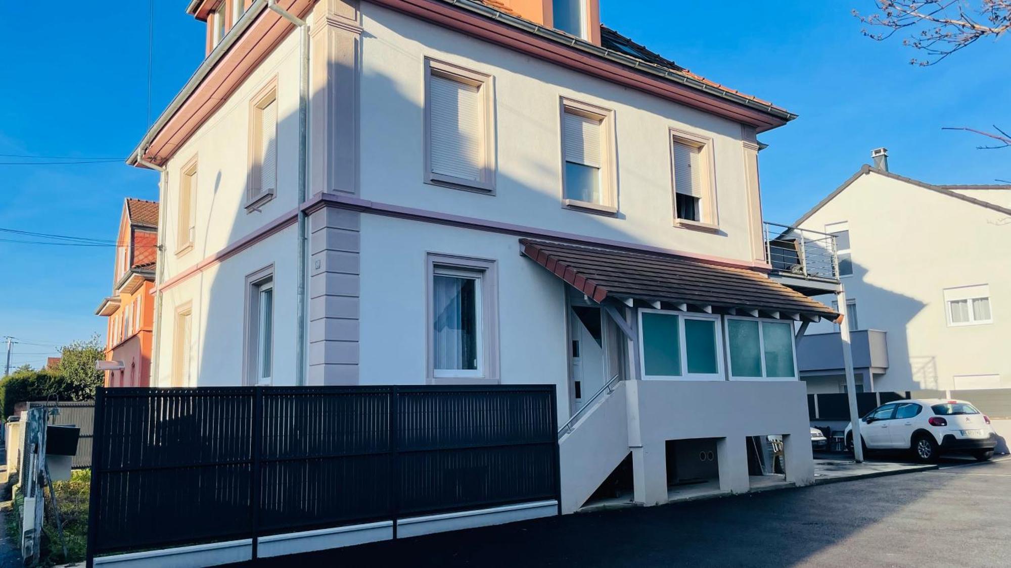 Appartement Bes,, Chaleureux Et Confortable Avec Entree Independante Wittenheim Exteriör bild